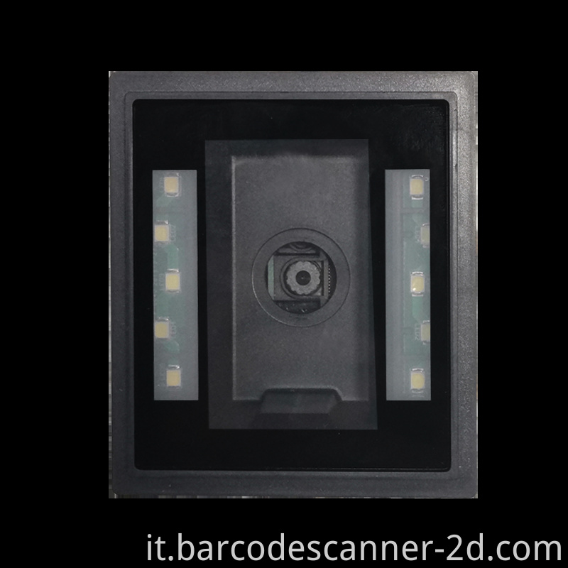 Embedded barcode scanner